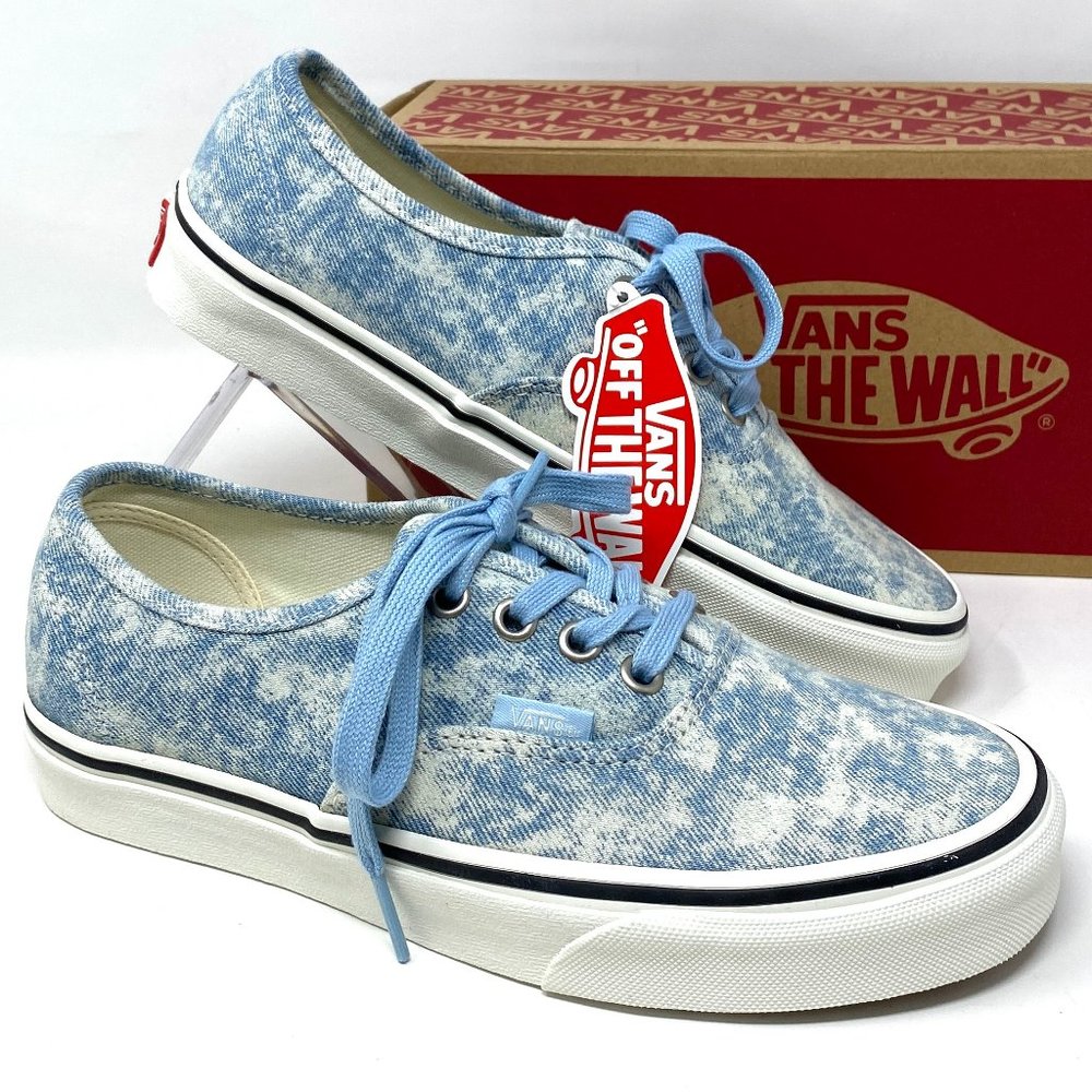 💖MEGA SALE💖VANS Women  VN0A5HZS9FM AUTHENTIC Denim Winter Sky Blue Canvas